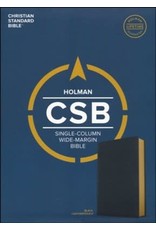 CSB Single Column Bible - Black