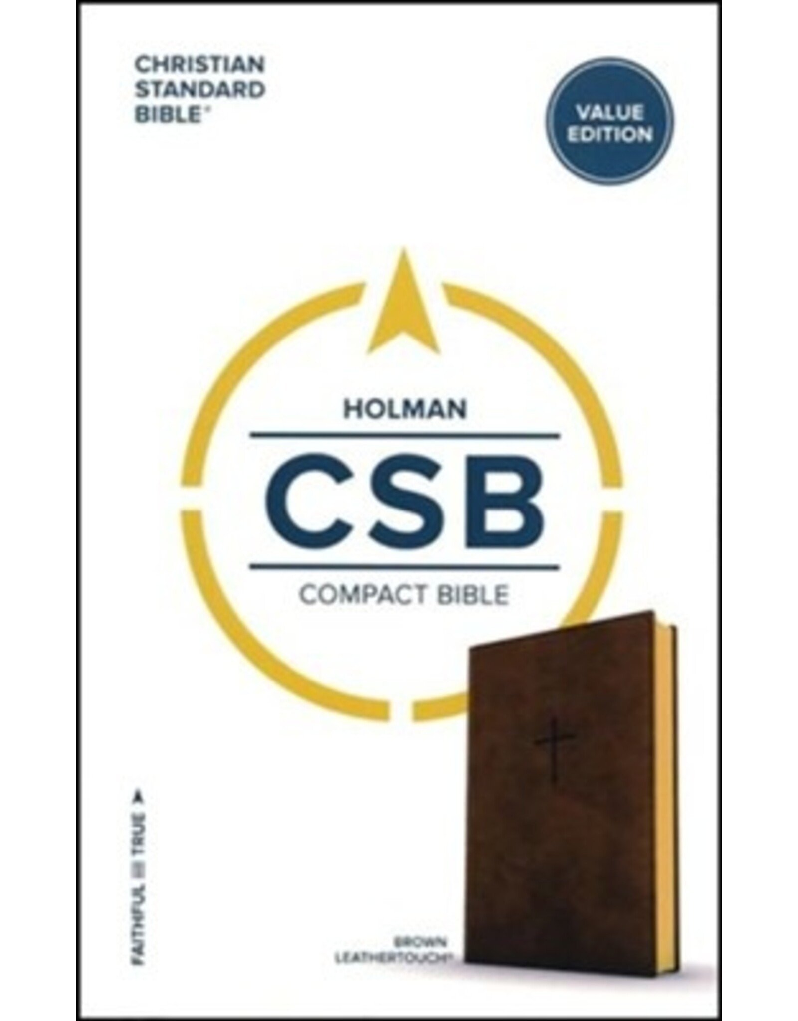 CSB Compact Bible - Brown