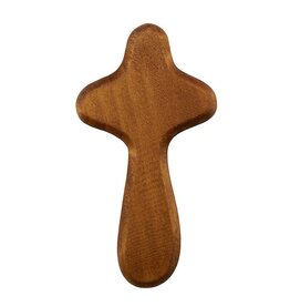 Hand Held Cross - Walnut