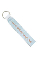 Through Christ - Keychain