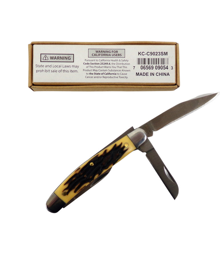 Sona Sona 3 Blade Bone Pocket Knife KC-C9023Sm