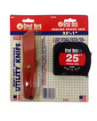 Great Neck Great Neck HD Utility Knife & 25' Tape Measure Combo P4CS