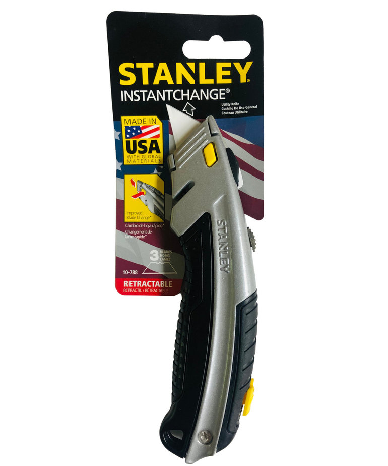 Stanley 10-788 STANLEY  INSTANTCHAGE Utility Knife,6-5/8