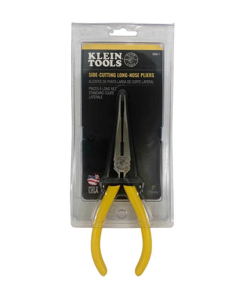 klein Tools Klein 7" Long Nose Pliers D203-7