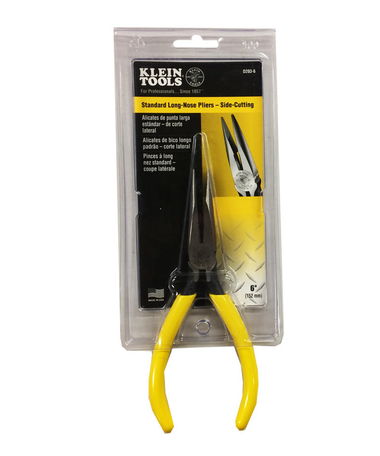 klein Tools Klein Tools 6 In Long Nose Pliers D203-6