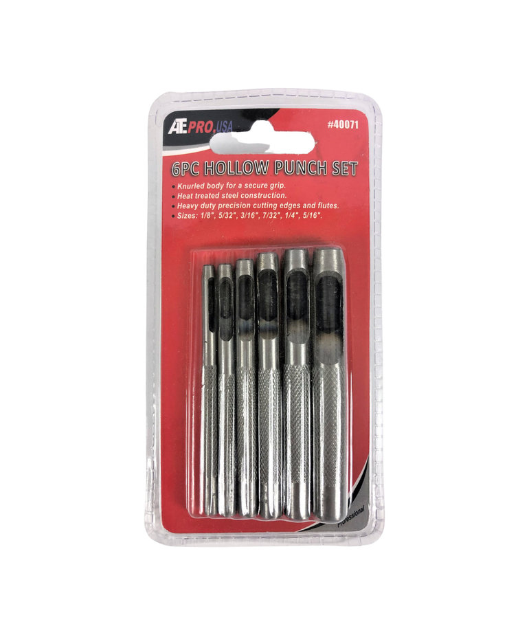 ATE ATE 6 pc Hollow Punch Set 40071