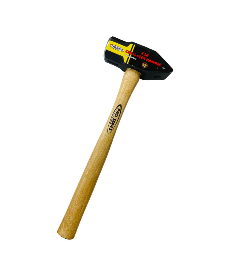 Pro Series 3lb Cross Peen Hammer - Whatchamacallit Tools