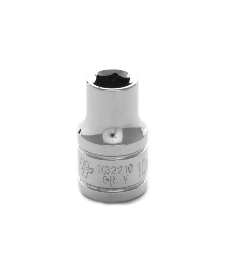 Performance Tool PT 10MM Shallow  Socket 1/2" drive  6 pt W32210