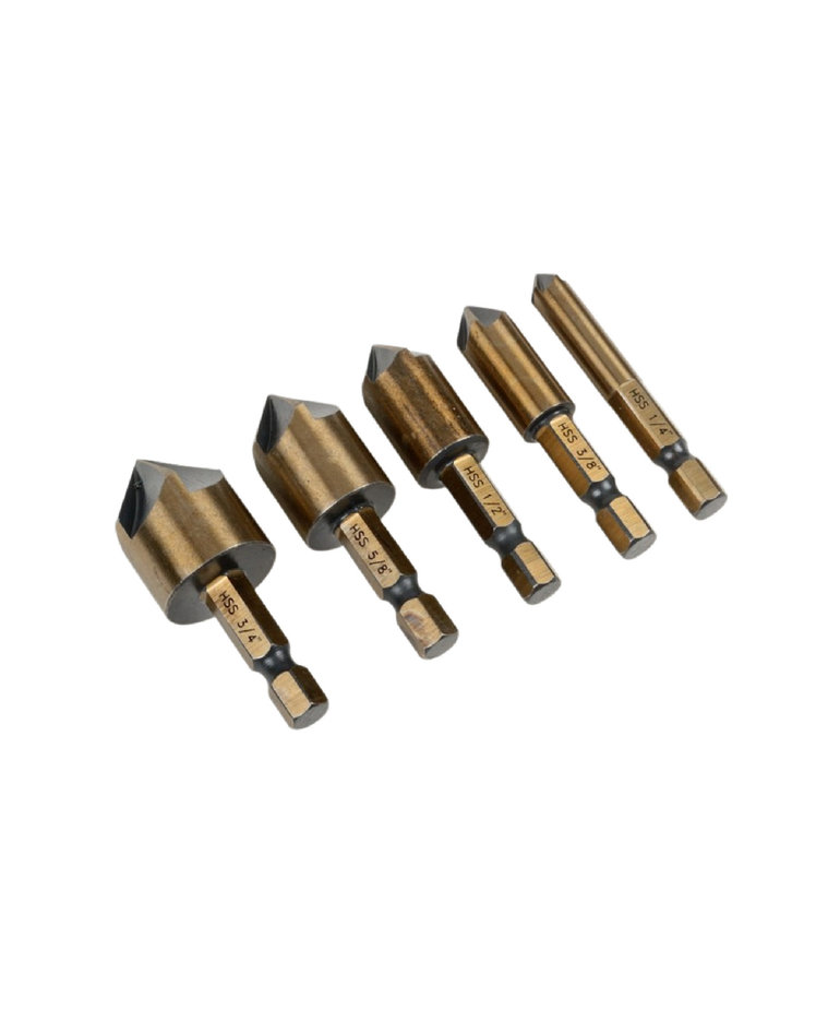 ATE ATE Counter Sink Drill Bit 5Pc 32032