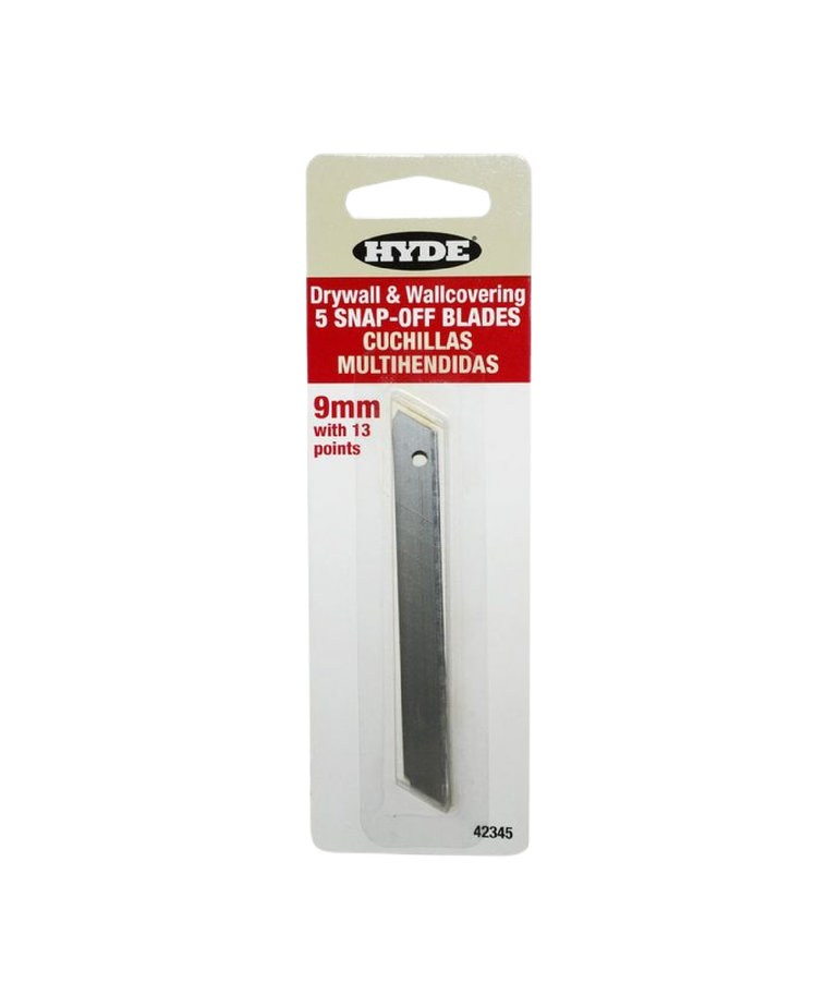 Hyde HYDE 9mm Snap-Off Blades (5)
