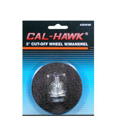 Cal-Hawk Cal-Hawk 3" Cut-Off Wheel whit Mandrel AZGW3M