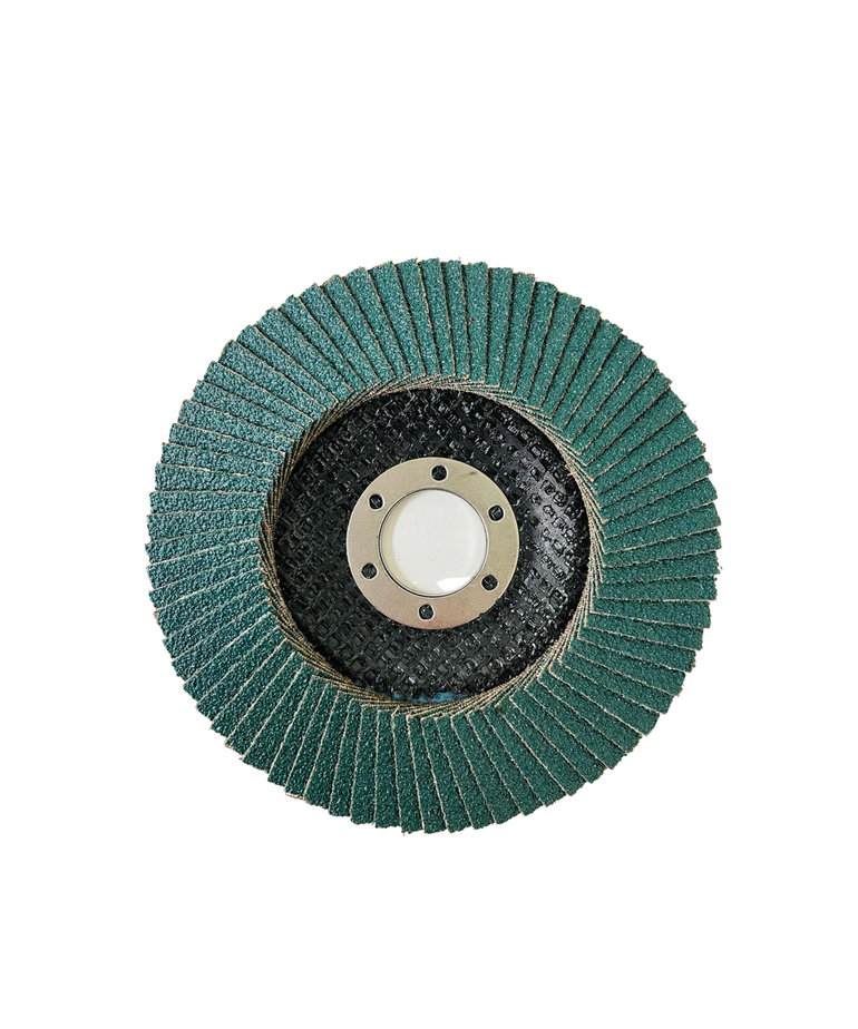 Tolsen Tolsen 4 -1/2" 60-Grit Type 29 Flap Disc with Fibre Backing and Zirconia oxide Grain 77312