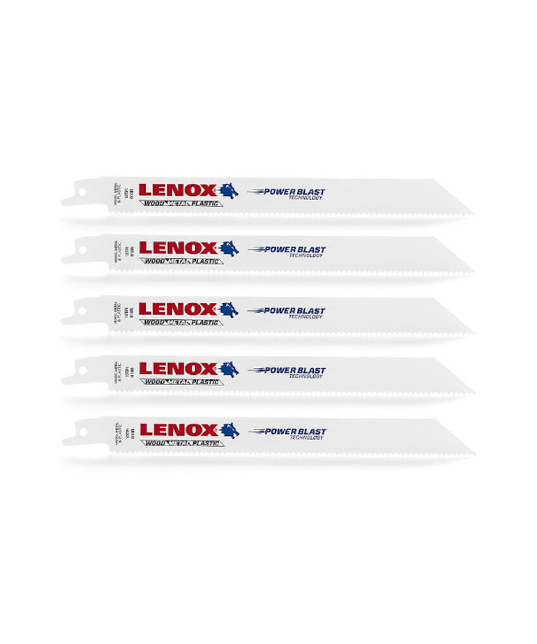 LENOX Lenox 5 Pk 10T Recip Blade 20580810R