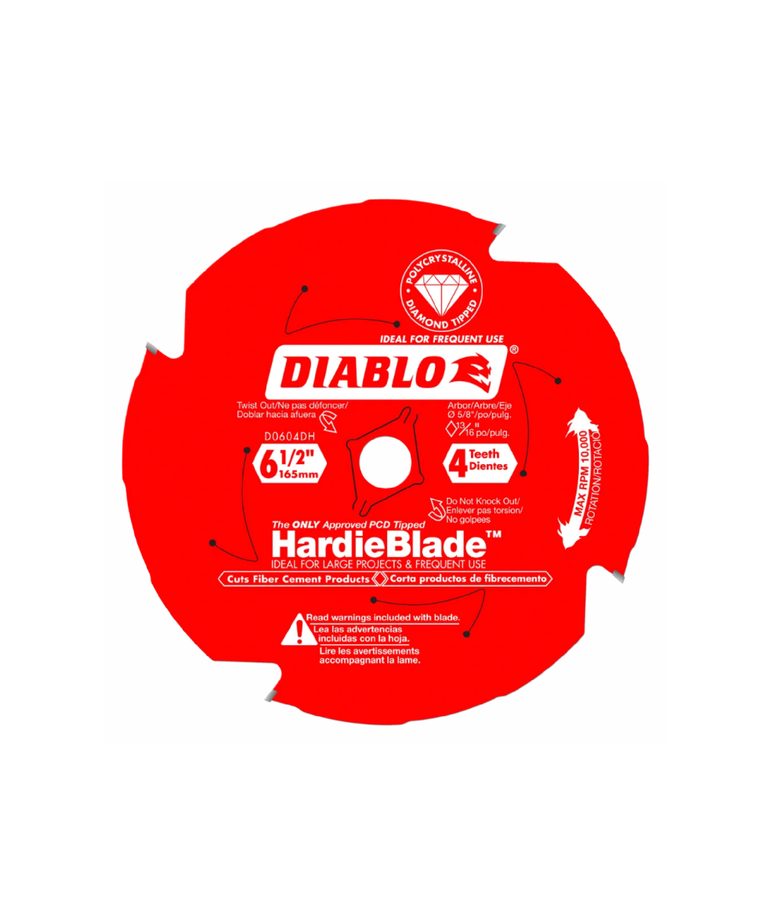Diablo D0604DHA  Diablo 6 1/2 " Hardie Blad