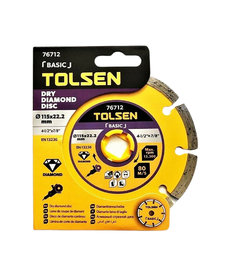 Tolsen Tolsen  4-1/2" x 7/8"  Dry Diamond  Disc   76712