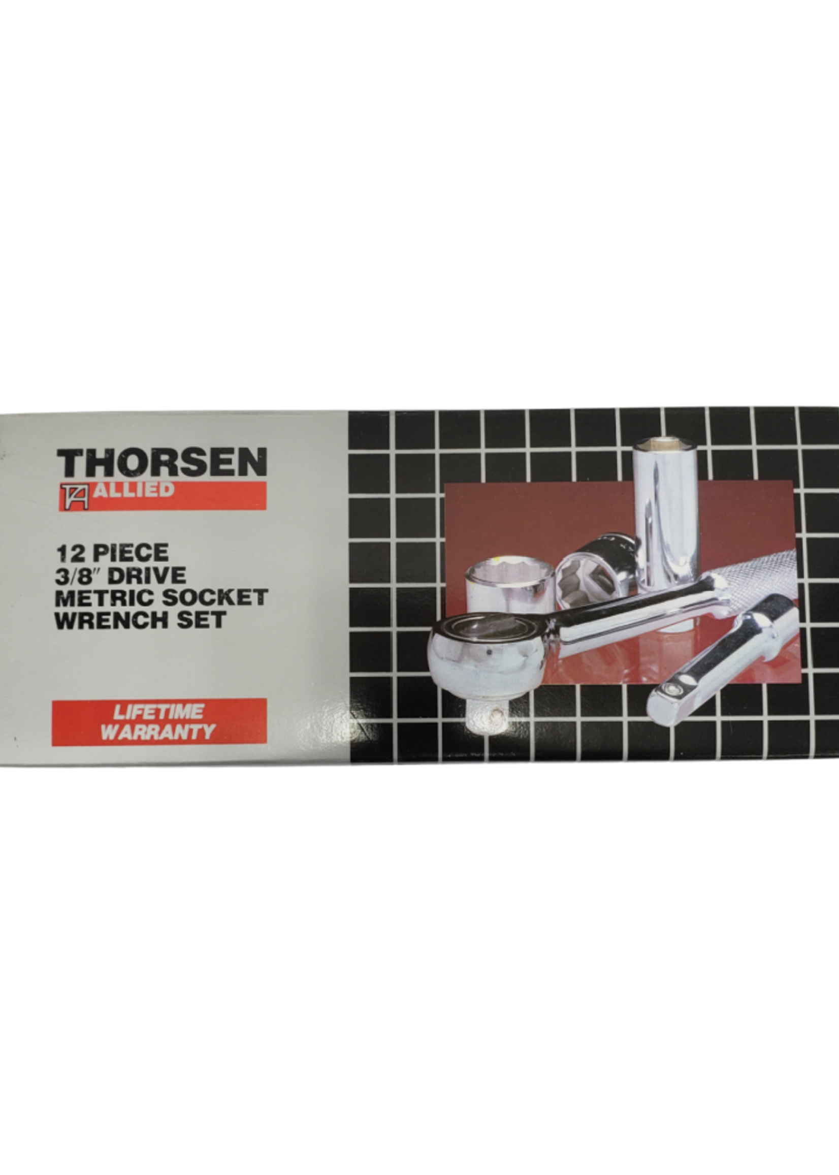 Thorsen Thorsen 12 Piece, 3/8" Metric Socket Wrench Set 41612