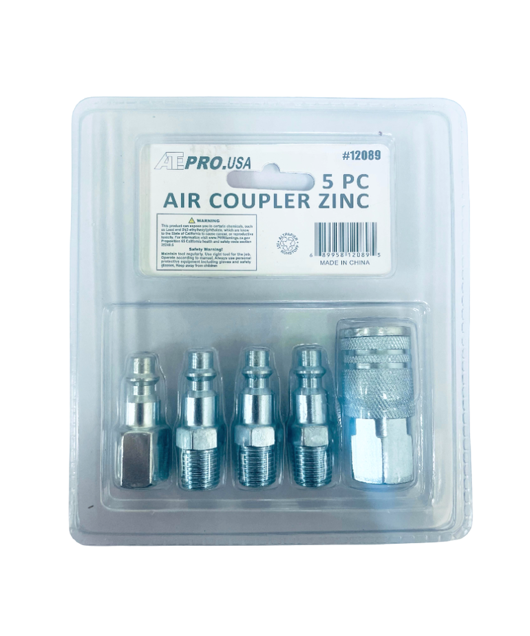 ATE ATE 5 PC Air Coupler zinc  12089