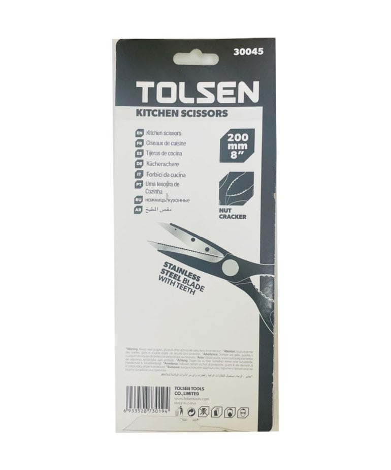 Tolsen Tolsen Kitchen Scissors 8"    30045