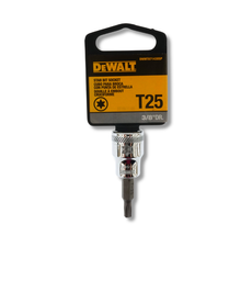 Dewalt DeWalt Socket bit 3/8 drive star T10