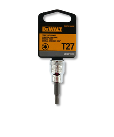 Dewalt DeWalt socket bit 3/8 drive star T27