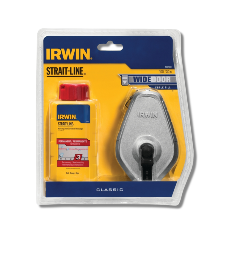 Irwin Irwin Strait-Line Chalk Reel classic Red