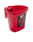 BERCOM Handy Paint Cup, 1 pt Capacity, Plastic, Red