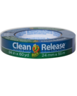 DUCK Duck Clean Release  Painter's Tape, 60 yd L, 0.94 in W, Blue