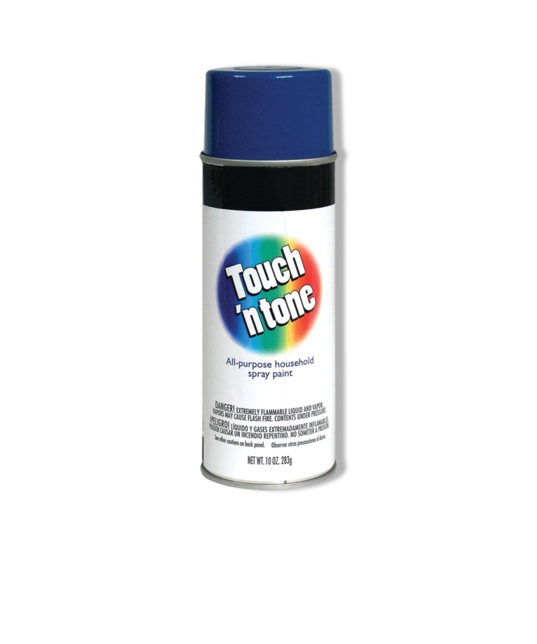 RUSTOLEUM BRANDS Touch 'N Tone  Spray Paint, Gloss, Royal Blue, 10 oz