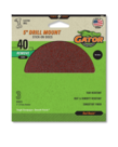 Gator Gator  Sanding Disc, 5 in , 40 Grit. 3 pack