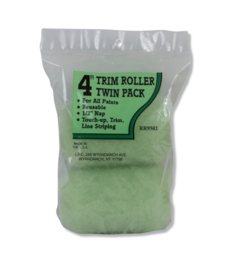 LINZER PRODUCTS CORP. Linzer  Roller Cover, 1/2 in Thick Nap, 4 in. Twin Pack