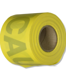 CH HANSON CH Hanson  Barricade Safety Tape, 300 ft L, 3 in W, Yellow