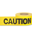 CH HANSON CH Hanson  Barricade Safety Tape, 300 ft L, 3 in W, Yellow