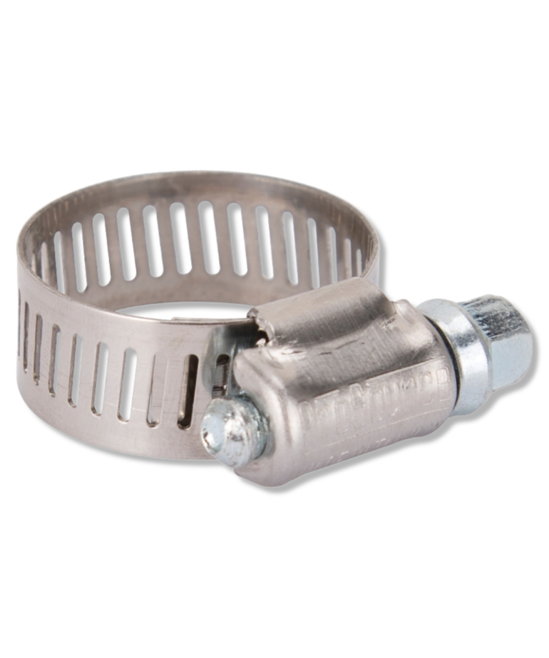 PROSOURCE ProSource  Interlocked Hose Clamp, Stainless Steel, No. 10