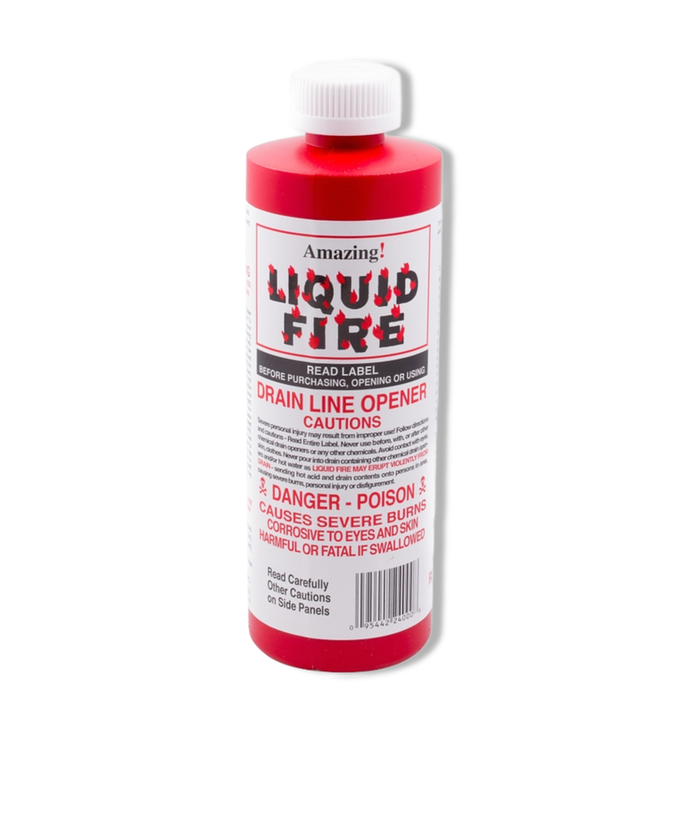 amazing liquid Fire Liquid Fire  Drain Opener, Liquid, 16 oz Bottle