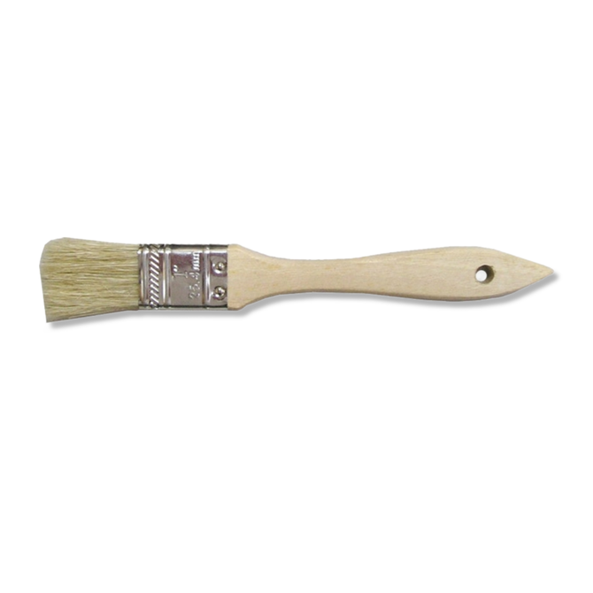MBS Painting Supplies 2.5 Chip Brush w/ Sanded Wood Handle Natural Bristles