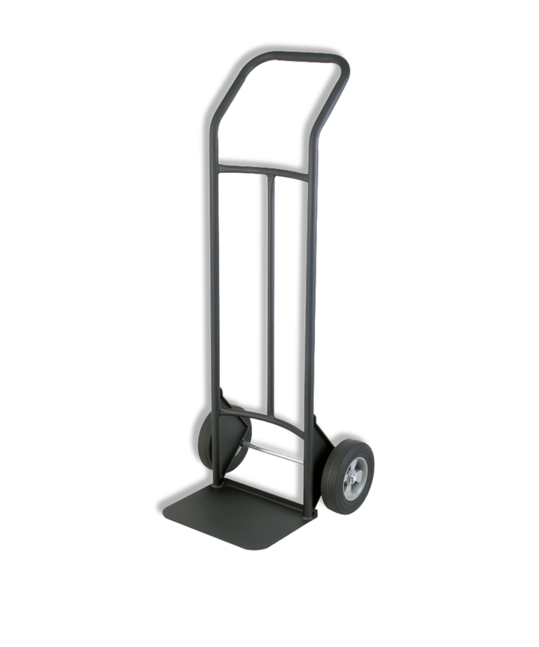 PROSOURCE ProSource Hand Truck, 400 lb Weight Capacity, 14 in W x 10 in D Toe Plate, Black