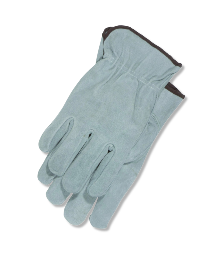 BOSS MFG CO. Boss  Gloves, XL, Cowhide Leather, Gray
