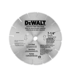 DEWALT ACCESSORIES DeWALT Metal  Saw Blade, 7-1/4 in Dia,16-Teeth