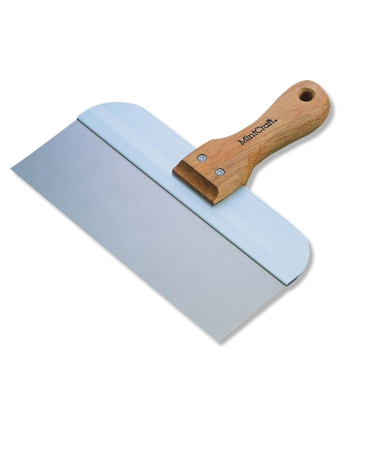 VULCAN Vulcan  Taping Knife, 12 in L Blade, Stainless Steel Blade, Wood Handle