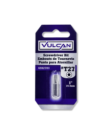 VULCAN Vulcan Torx T27 Screwdriver Bit, 1" long