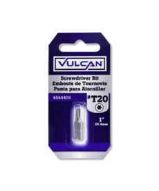 VULCAN Vulcan Torx T20 Screwdriver Bit, 1" long