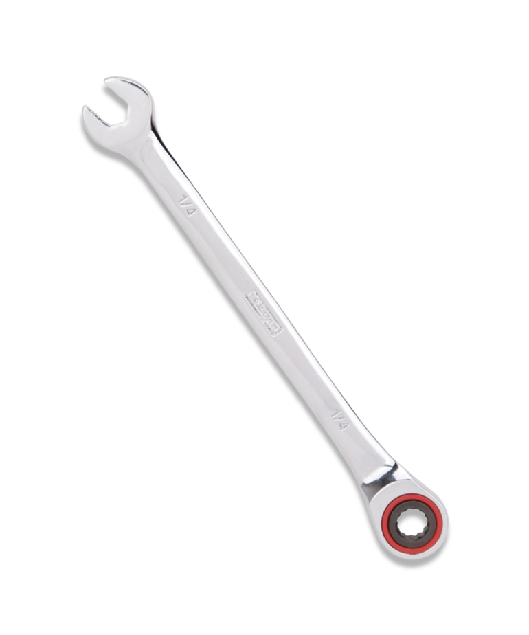 VULCAN Vulcan 1/4 in Combination Ratcheting Wrench, SAE