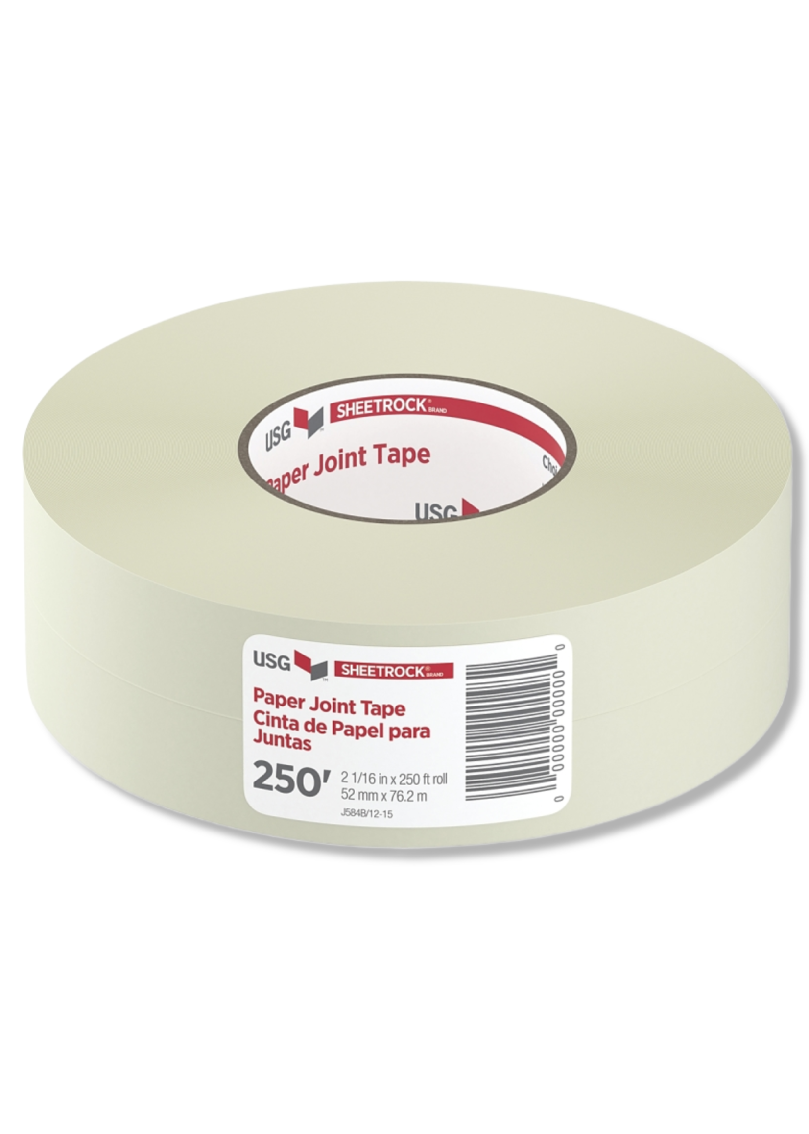 US GYPSUM USG  Joint Tape, 250 ft L, 2-1/16 in