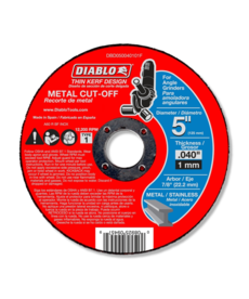 Diablo Diablo  Cut-Off Wheel, 5 in