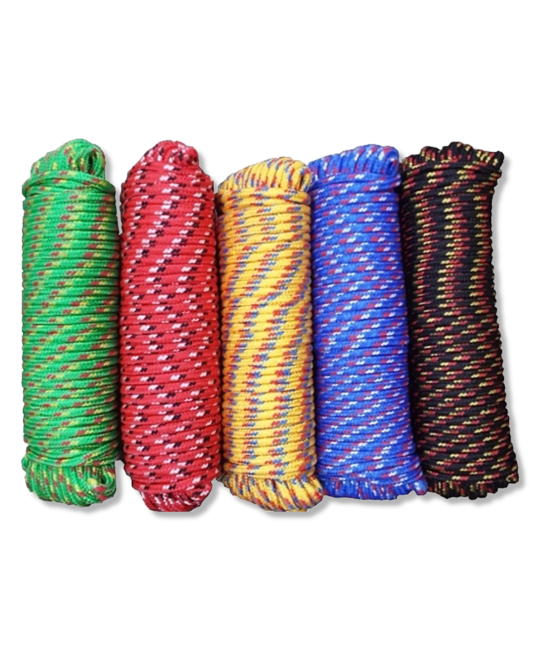 BARON Rope, 1/4 in Dia, 100 ft L, 50 lb Working Load, Polypropylene