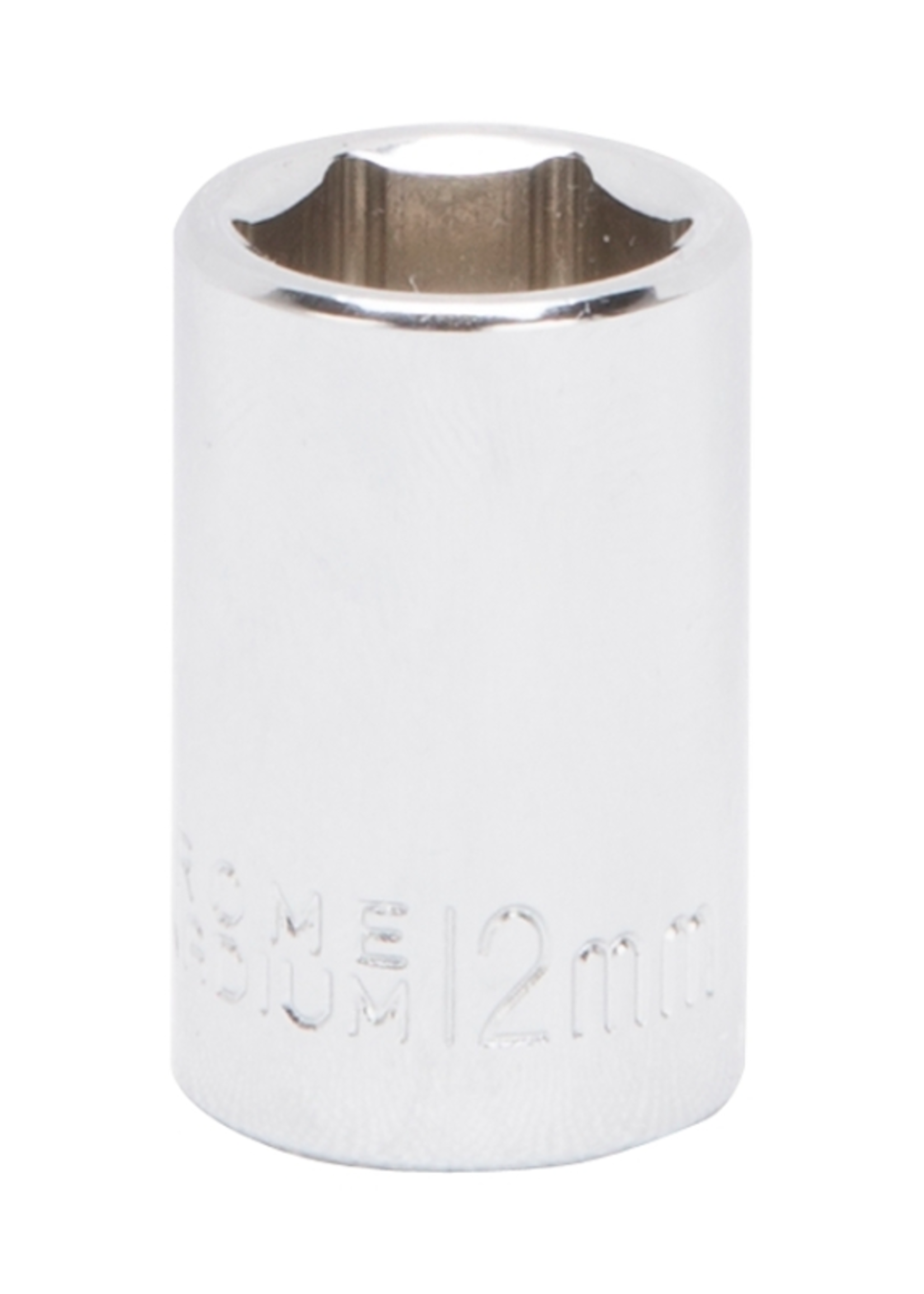 VULCAN Vulcan  12 mm Socket, 3/8 in Drive, 6-Point