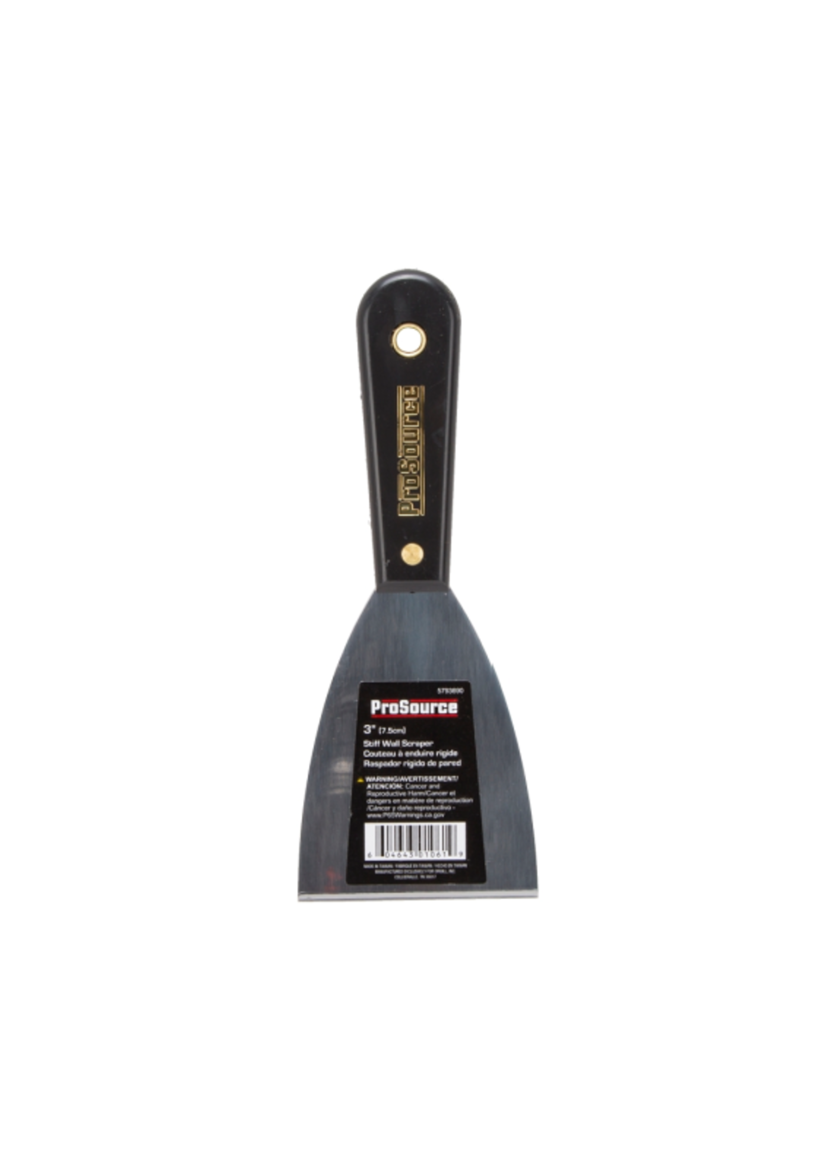 VULCAN ProSource Wall Scraper, 3 in , Stiff Blade