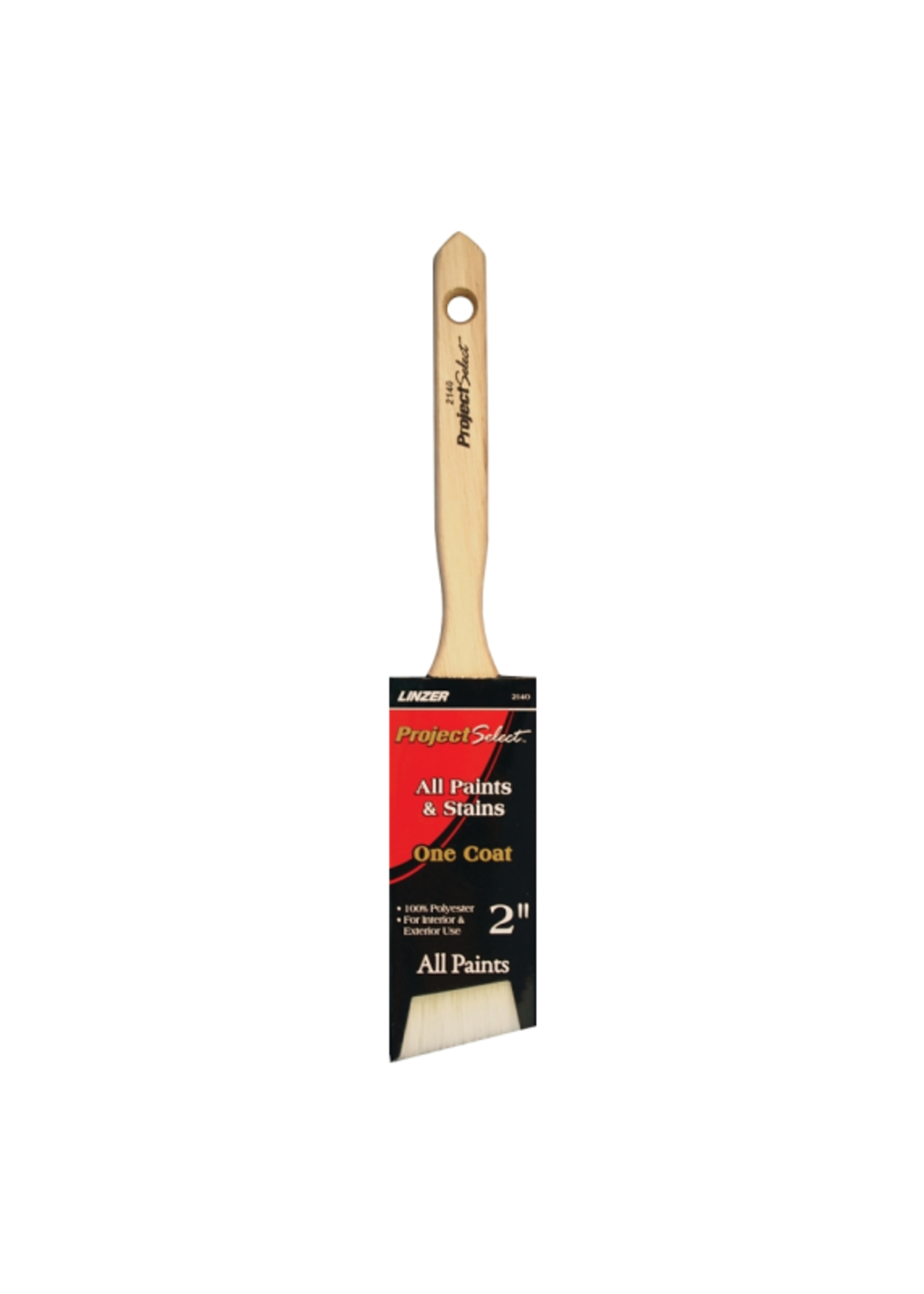 LINZER PRODUCTS CORP. Linzer Angular Paint Brush, 2 in, Polyester Bristle