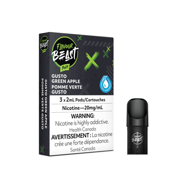 STLTH FLAVOUR BEAST Gusto Green Apple by Flavour Beast