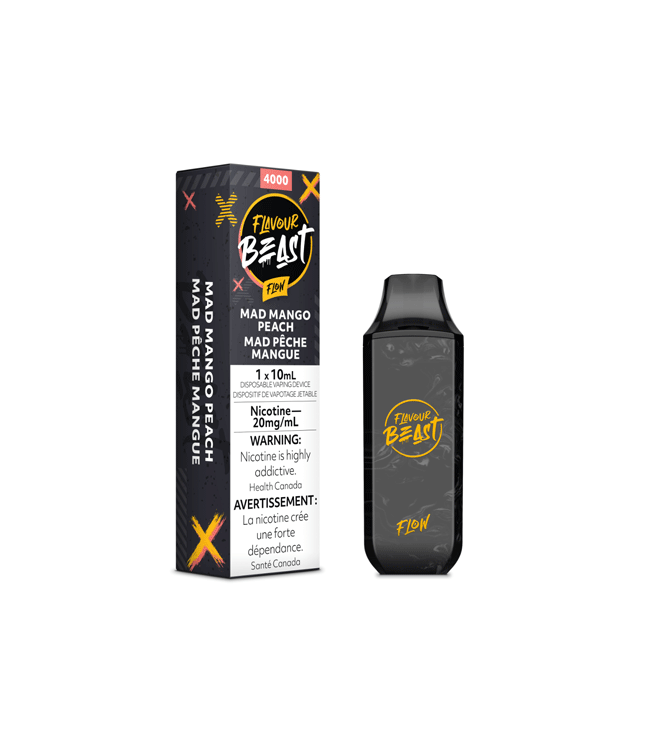Flavour Beast Flow - Mad Mango Peach - Excised